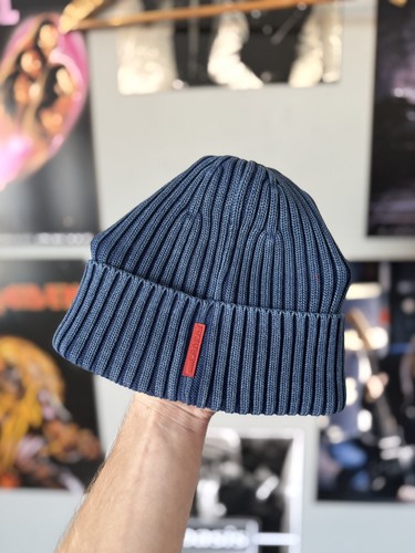 Prada blue beanie hat - hat, knit