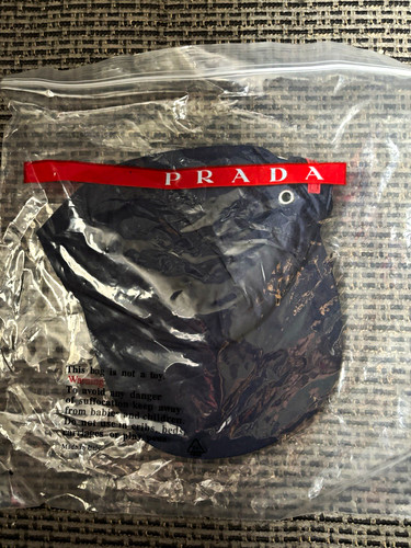 Prada men navy - navy, woven