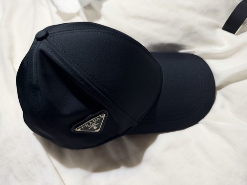 Prada nylon baseball - nylon, dark