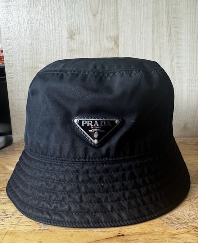 Prada nylon bucket - prada, hat