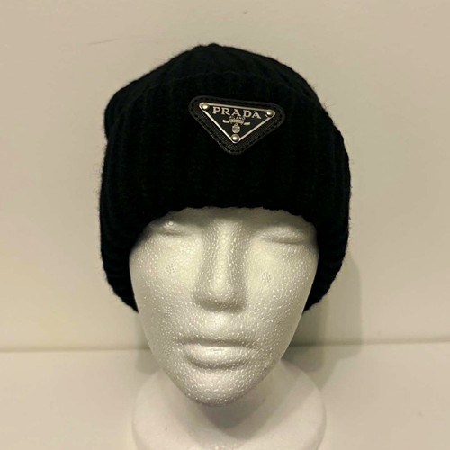 Prada black ribbed knit - prada,