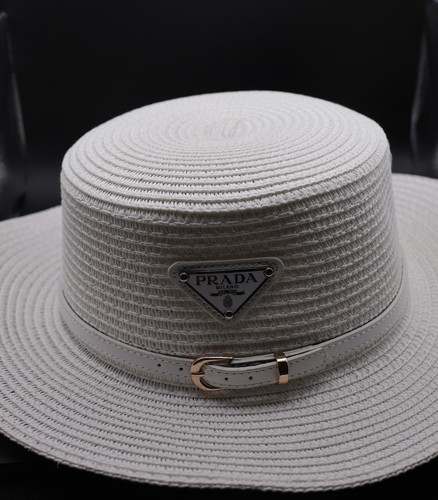 Prada wide brimmed crochet - prada, wide-brimmed