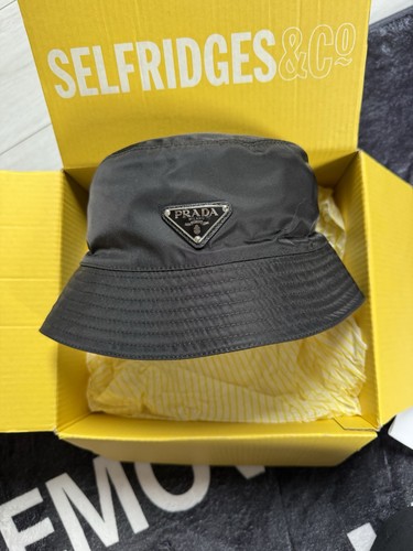 Prada nylon bucket hat - prada,