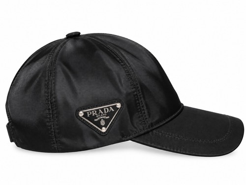 Prada black nylon - nylon, cap