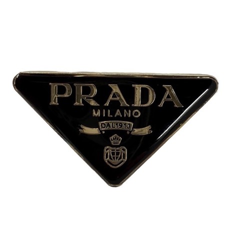 Prada pin badge - prada, brooch
