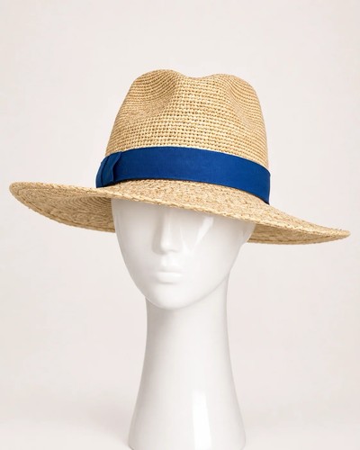 Prada wide brim straw - hat,