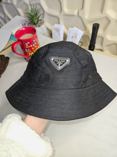 Black nylon twill - re-nylon, bucket