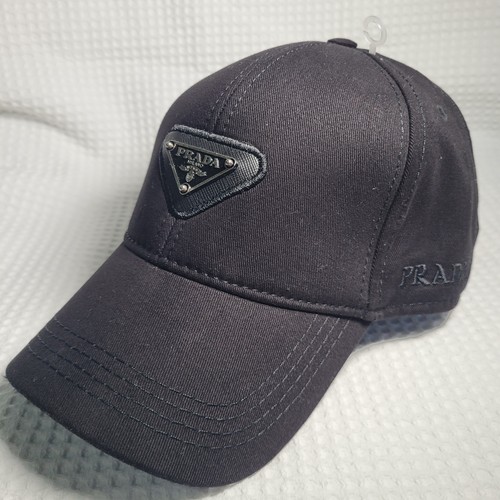 Prada knit logo cap one - cap,