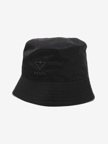 Prada black nylon bucket - prada, re-nylon